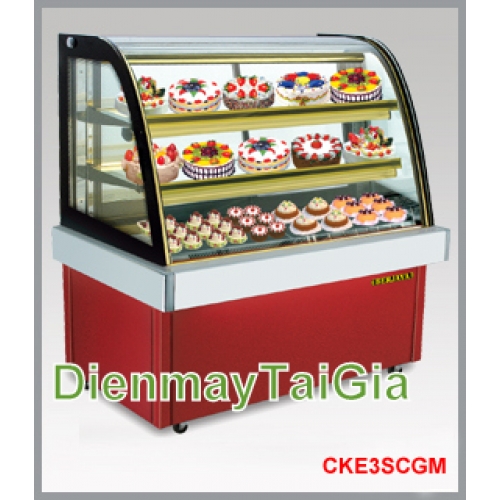 tu trung bay banh kem